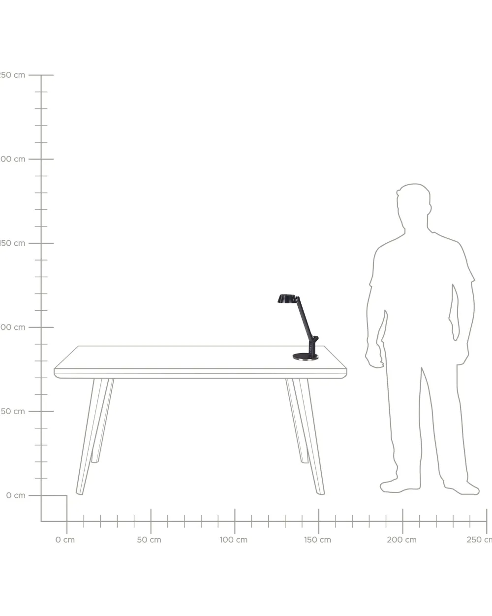 Valaisimet<Beliani Led-Poytavalaisin Usb-Portti Hopea Chamaeleon