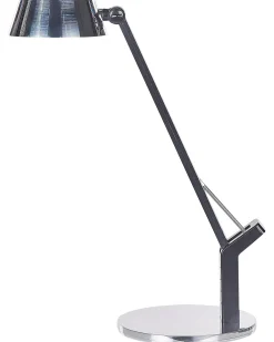 Valaisimet<Beliani Led-Poytavalaisin Usb-Portti Hopea Chamaeleon