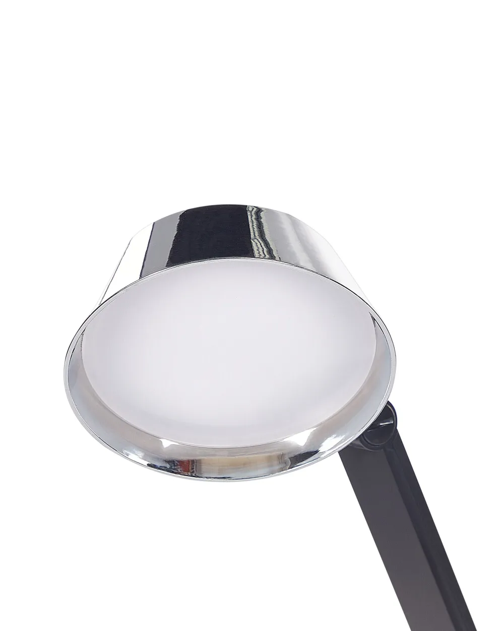 Valaisimet<Beliani Led-Poytavalaisin Usb-Portti Hopea Chamaeleon