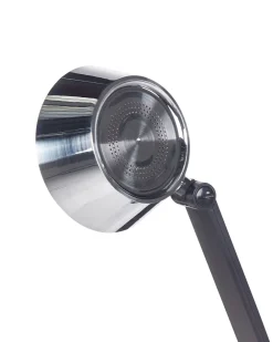 Valaisimet<Beliani Led-Poytavalaisin Usb-Portti Hopea Chamaeleon