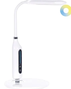 Store Beliani Led-Poytavalaisin Valkoinen Cygnus