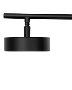 Best Sale Beliani Led-Riippuvalaisin 4 Polttimoa Alumiini Musta Foyle