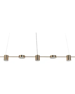 Valaisimet<Beliani Led-Riippuvalaisin 5 Polttimoa Alumiini Messinki Sestra
