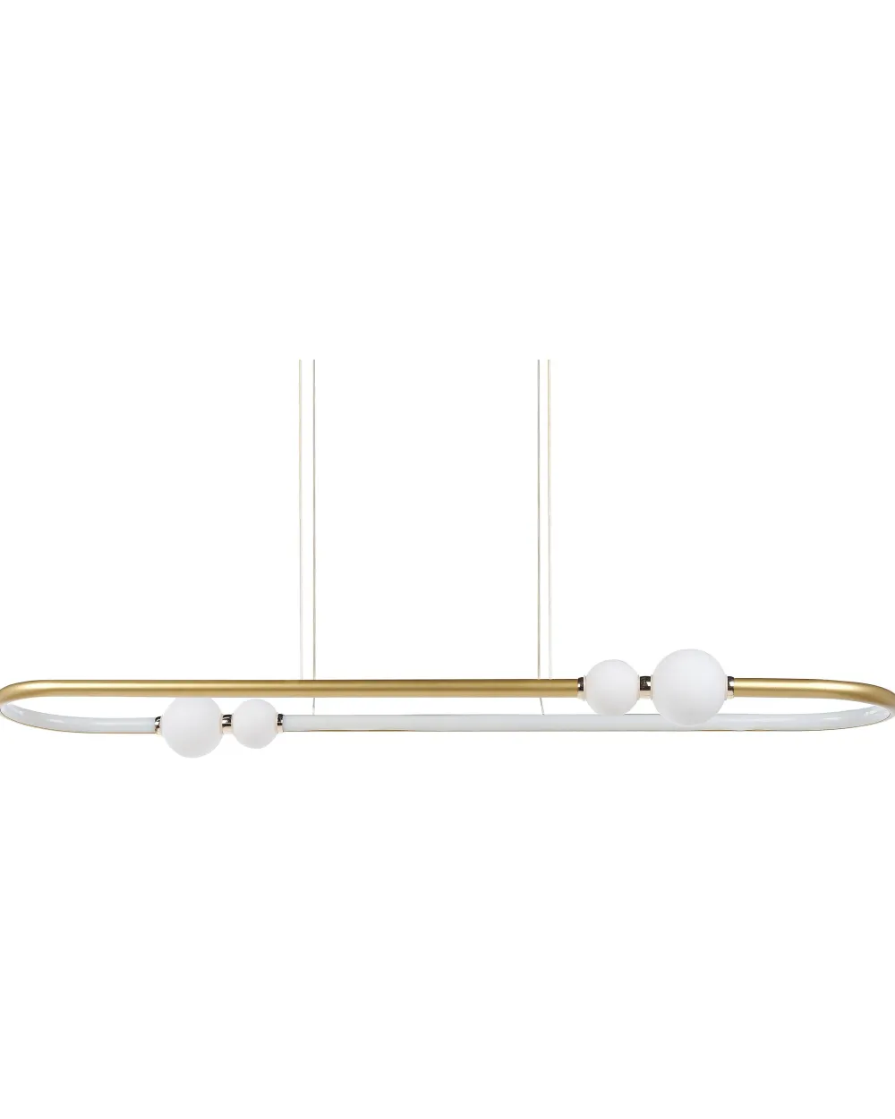 Sale Beliani Led-Riippuvalaisin Alumiini Kulta Feale