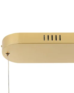 Sale Beliani Led-Riippuvalaisin Alumiini Kulta Feale