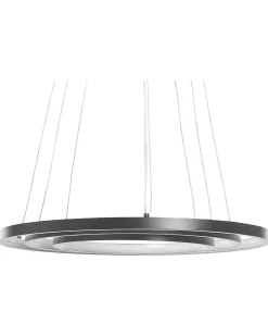 Best Beliani Led-Riippuvalaisin Alumiini Musta Atrek