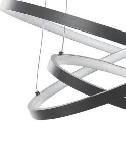 Best Beliani Led-Riippuvalaisin Alumiini Musta Atrek