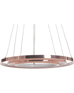 Cheap Beliani Led-Riippuvalaisin Alumiini Ruusukulta Atrek