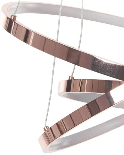 Cheap Beliani Led-Riippuvalaisin Alumiini Ruusukulta Atrek