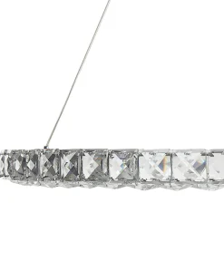 Fashion Beliani Led-Riippuvalaisin Kristalli Hopea Magat