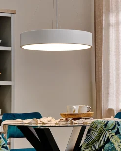 Valaisimet<Beliani Led-Riippuvalaisin Teras Valkoinen Balili