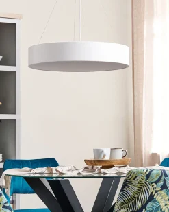 Valaisimet<Beliani Led-Riippuvalaisin Teras Valkoinen Balili