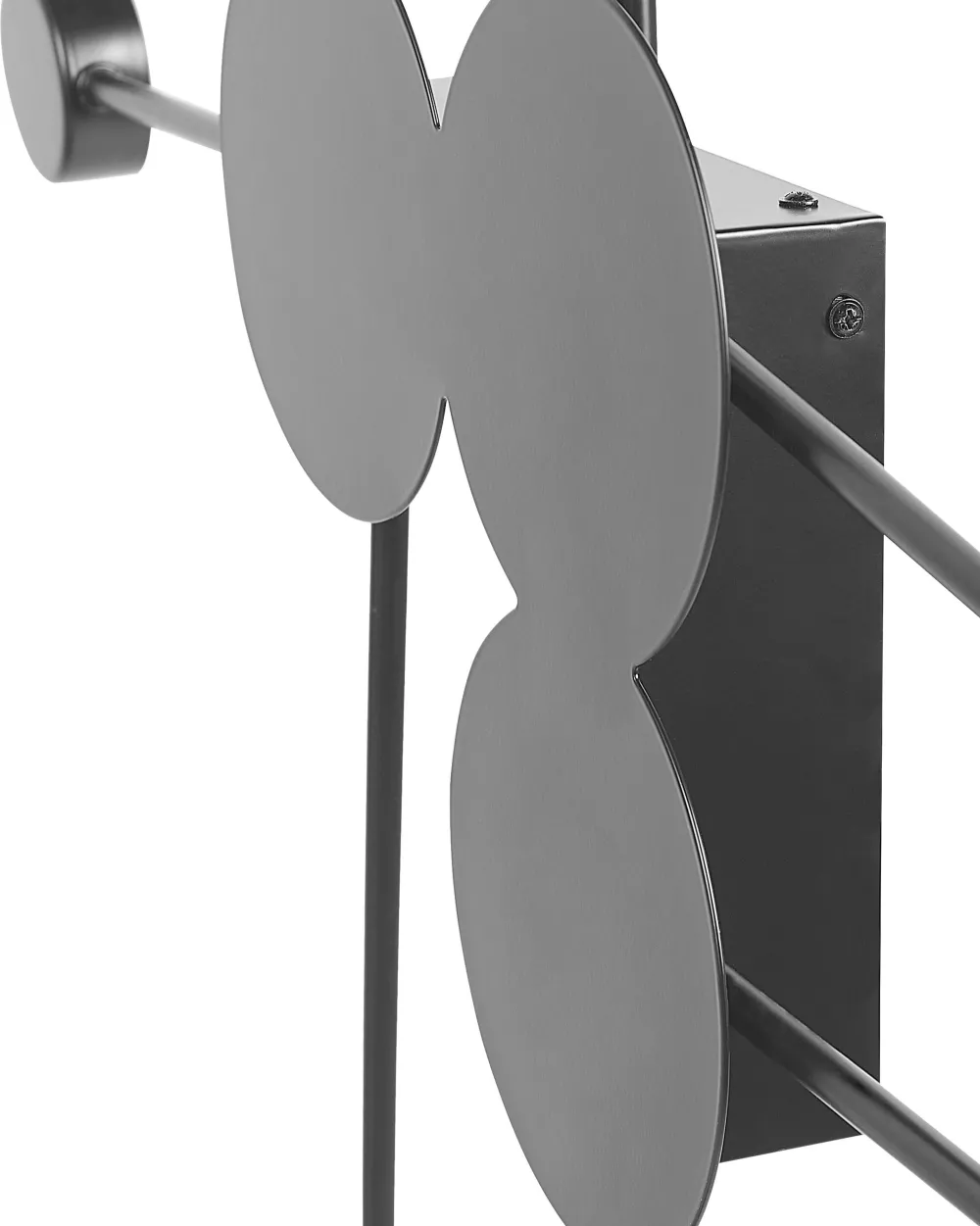 Valaisimet<Beliani Led-Seinavalaisin 6 Polttimoa Metalli Musta Mariato