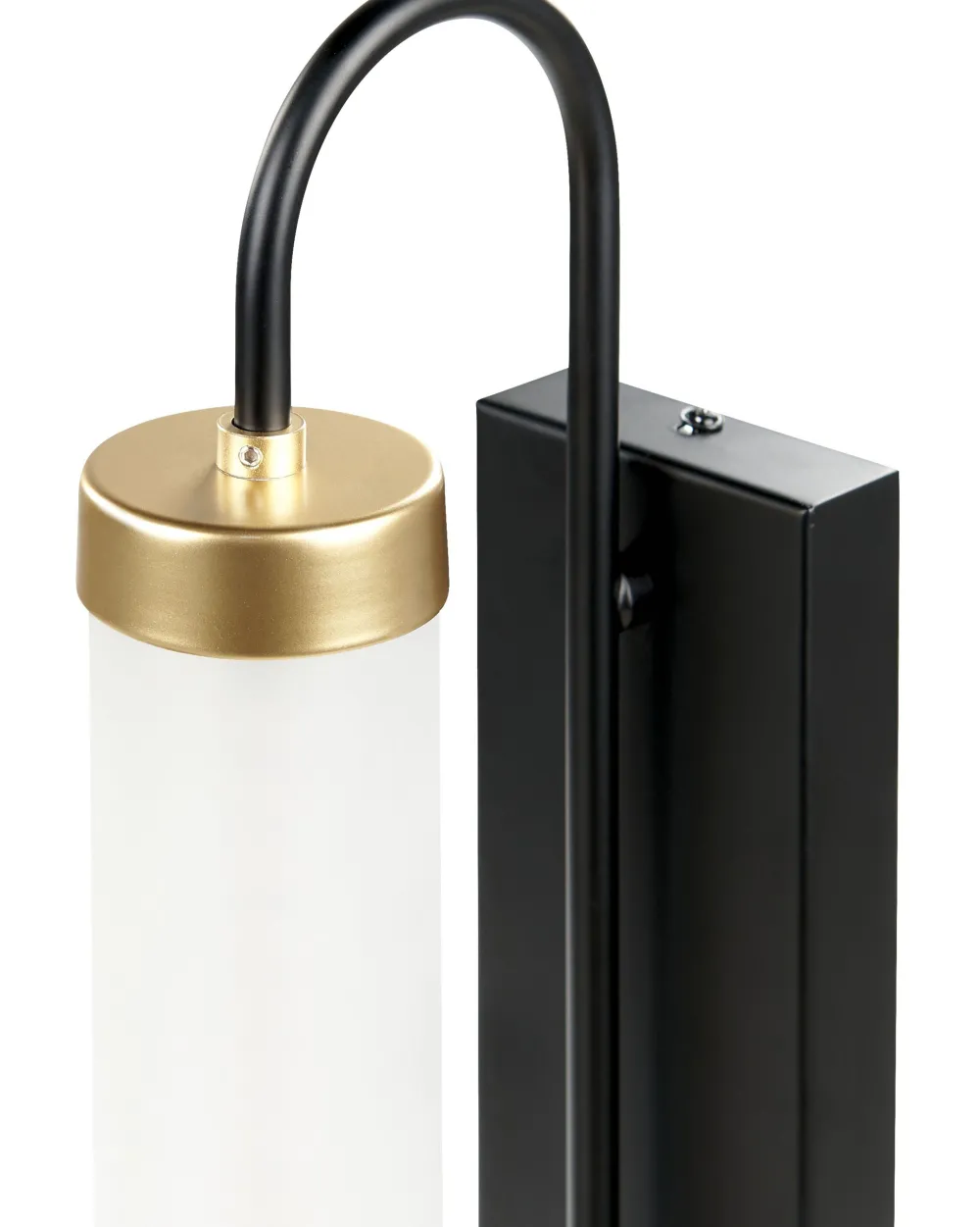 Clearance Beliani Led-Seinavalaisin Metalli Musta/Kulta Jacobs