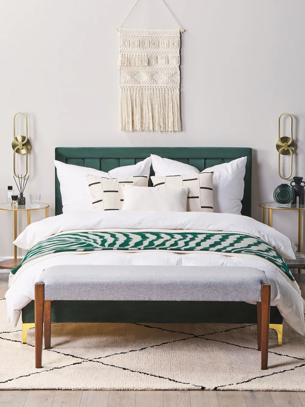 Valaisimet<Beliani Led-Seinavalaisin Teras Kulta Krang