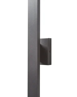 Valaisimet<Beliani Led-Ulkoseinavalaisin Musta Melgam