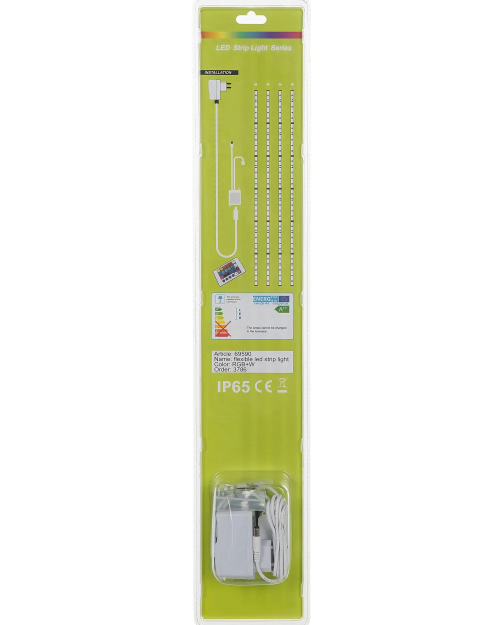 Valaisimet<Beliani Led-Valonauha 16 Varia 60 Cm 4 Kpl