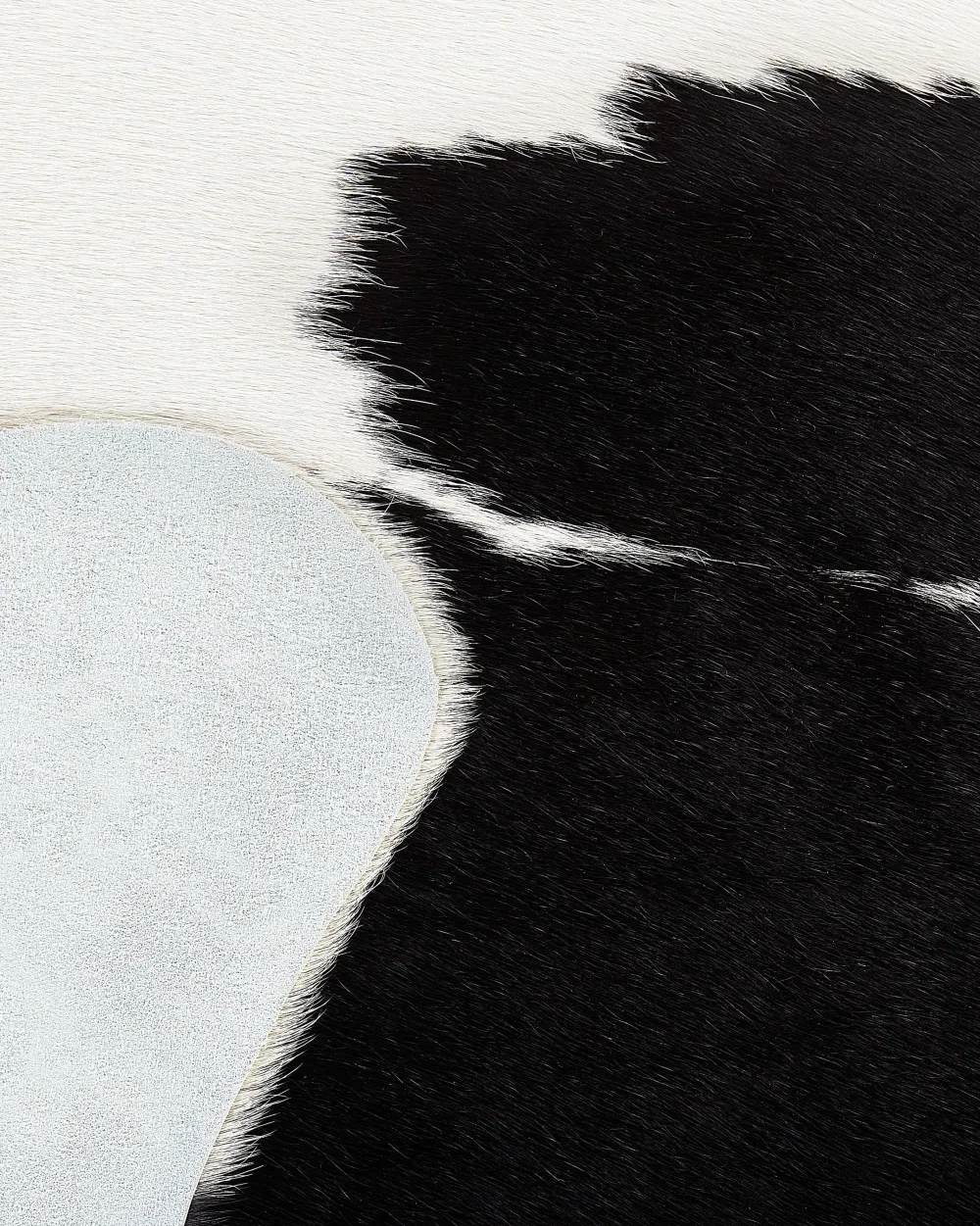 Sale Beliani Lehmantalja Mustavalkoinen 3-4 M² Nasqu