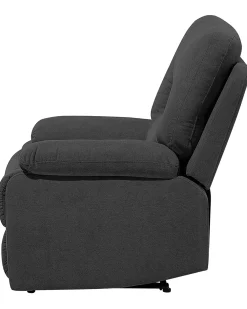 Sale Beliani Lepotuoli Kankainen Tummanharmaa Bergen