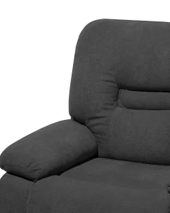 Sale Beliani Lepotuoli Kankainen Tummanharmaa Bergen