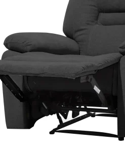 Sale Beliani Lepotuoli Kankainen Tummanharmaa Bergen