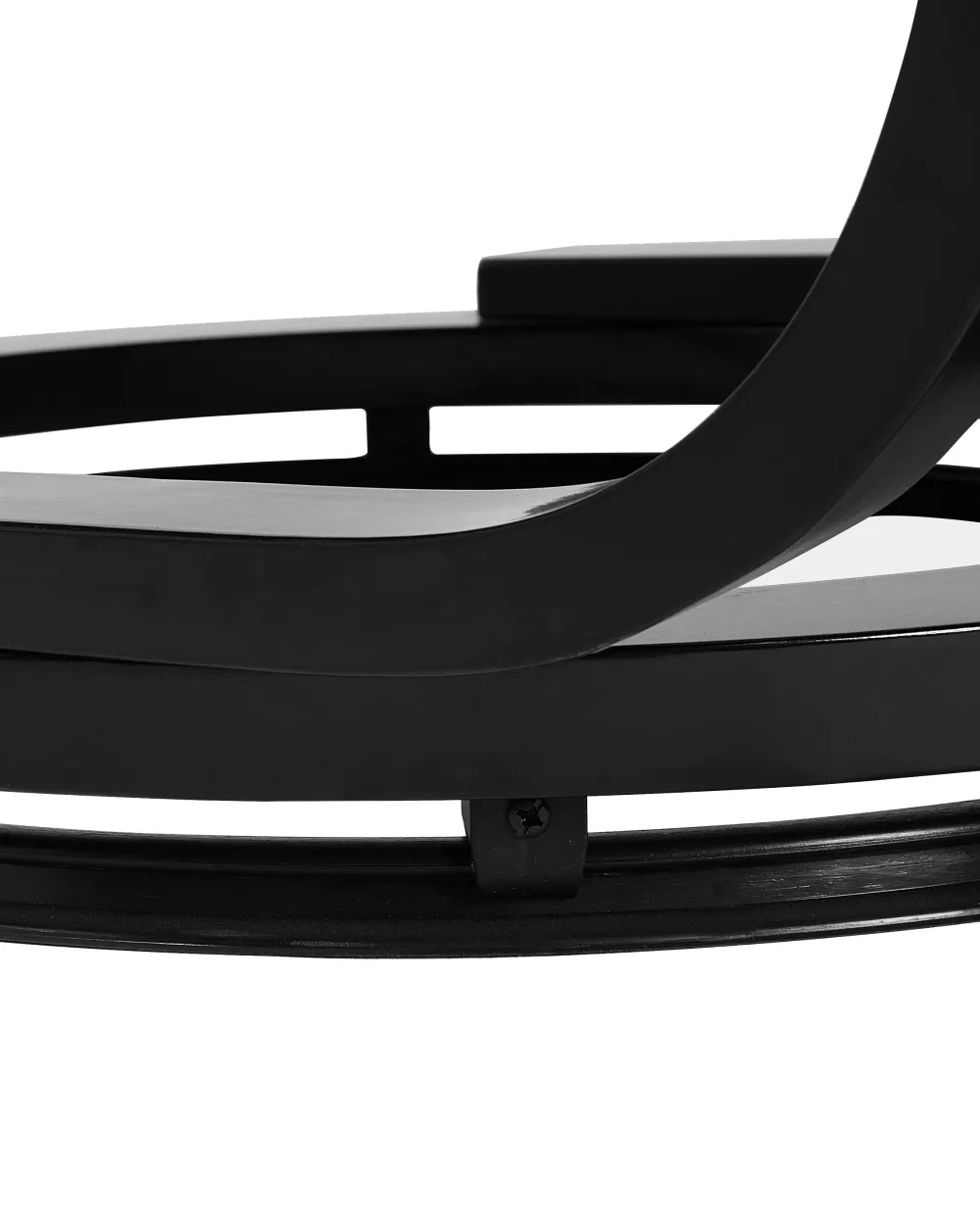 Nojatuolit<Beliani Lepotuoli Keinonahkainen Musta Might