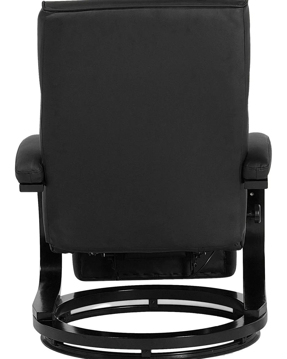 Nojatuolit<Beliani Lepotuoli Keinonahkainen Musta Might