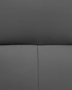 Fashion Beliani Lepotuoli Keinonahkainen Harmaa Prime