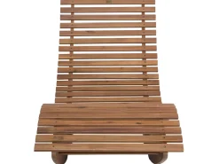 Ulkokalusteet<Beliani Lepotuoli Punaisella Pehmusteella Brescia