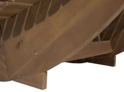 Ulkokalusteet<Beliani Lepotuoli Punaisella Pehmusteella Brescia