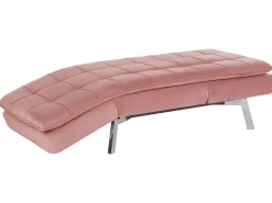 Sohvat<Beliani Lepotuoli Sametti Vaaleanpunainen Loiret