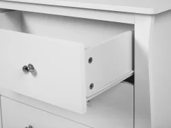 Clearance Beliani Lipasto 6 Laatikkoa Valkoinen Winchester