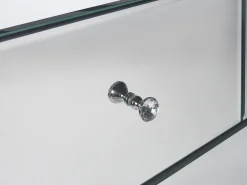 Clearance Beliani Lipasto Peililasi 4 Laatikkoa Hopea Nesle