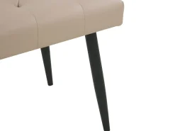 Sängyt<Beliani Makuuhuonesetti Keinonahka 4 Osaa Beige 180 X 200 Cm Essonne