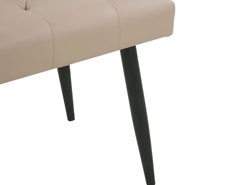 Sängyt<Beliani Makuuhuonesetti Keinonahka 4 Osaa Beige 180 X 200 Cm Essonne