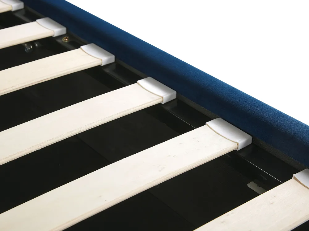 New Beliani Makuuhuonesetti Sametti 3 Osaa Laivastonsininen 180 X 200 Cm Sezanne