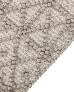 Matot<Beliani Matto Beige 200 X 300 Cm Alucra