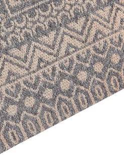 Hot Beliani Matto Beige/Harmaa 160 X 230 Cm Baglar