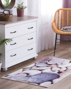 New Beliani Matto Harmaa 80 X 150 Cm Denizli