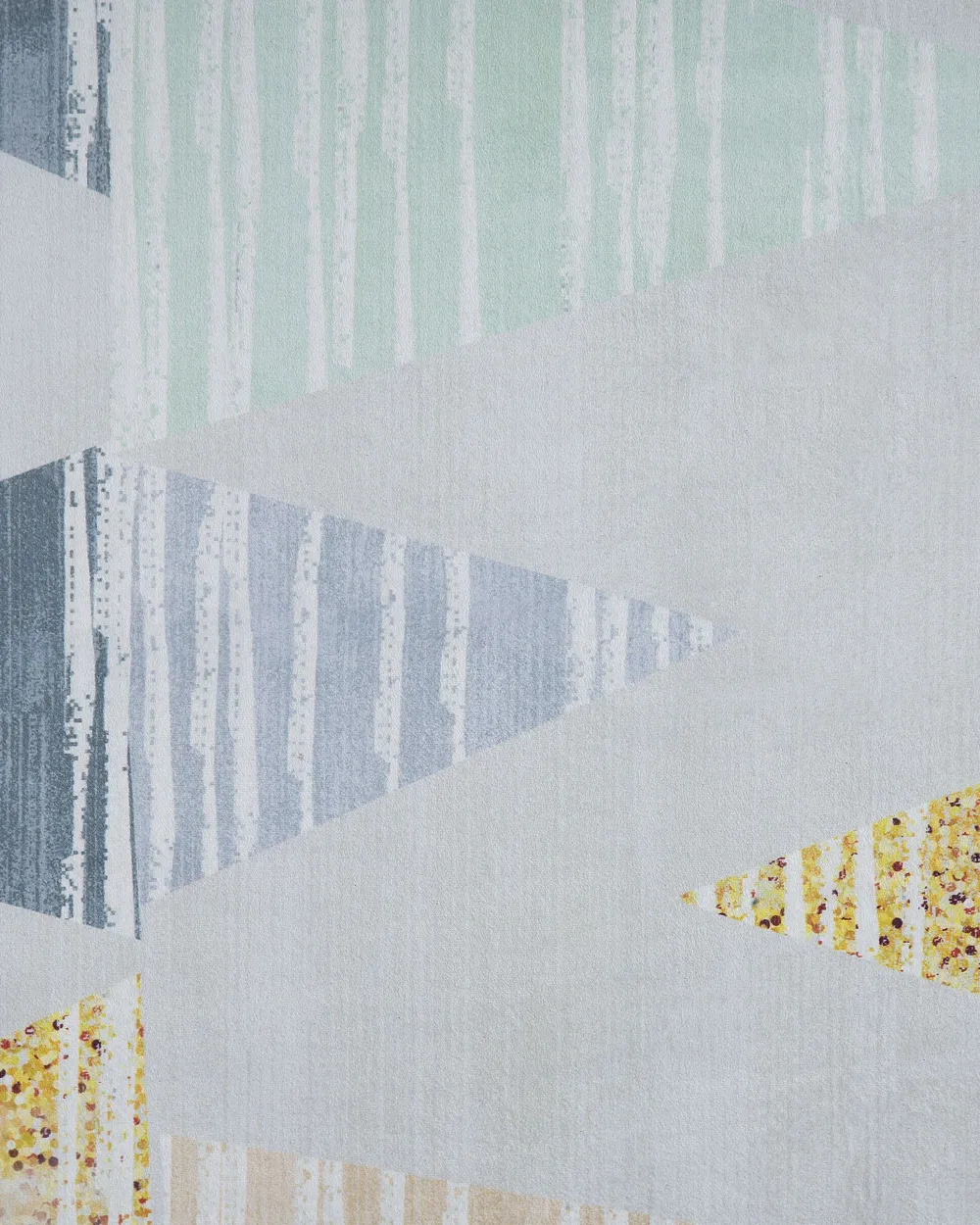 Matot<Beliani Matto Harmaa/Keltainen 160 X 230 Cm Yayla