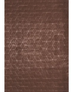 Outlet Beliani Matto Janiksen Tekoturkis Ruskea 160 X 230 Cm Thatta