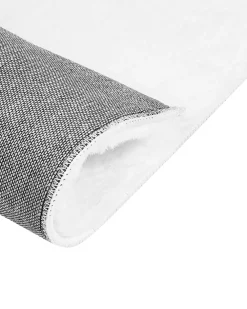 New Beliani Matto Janiksen Tekoturkis Valkoinen 160 X 230 Cm Mirpur