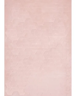 Matot<Beliani Matto Janiksen Tekoturkis Vaaleanpunainen 160 X 230 Cm Thatta