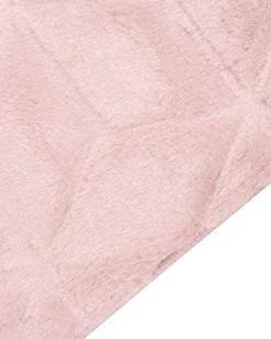 Matot<Beliani Matto Janiksen Tekoturkis Vaaleanpunainen 160 X 230 Cm Thatta