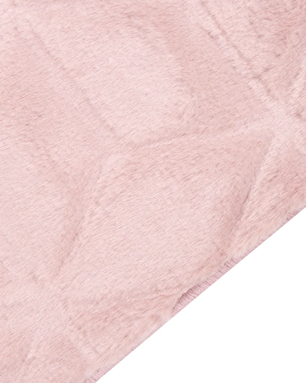 Matot<Beliani Matto Janiksen Tekoturkis Vaaleanpunainen 160 X 230 Cm Thatta