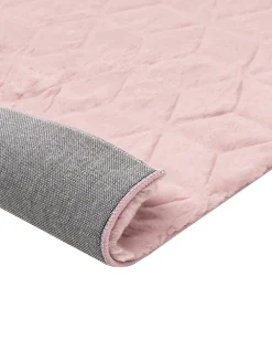 Matot<Beliani Matto Janiksen Tekoturkis Vaaleanpunainen 160 X 230 Cm Thatta