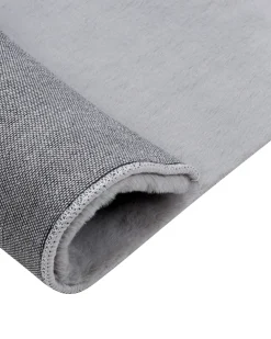 Matot<Beliani Matto Janiksen Tekoturkis Vaaleanharmaa 160 X 230 Cm Mirpur