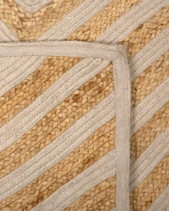 Matot<Beliani Matto Juutti Beige 140 X 200 Cm Pirli