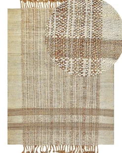 Matot<Beliani Matto Juutti Beige 160 X 230 Cm Ortaoba