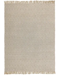 Matot<Beliani Matto Juutti Beige 140 X 200 Cm Pozanti